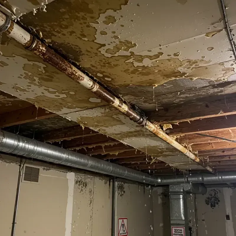 Ceiling Water Damage Repair in Frederic, WI