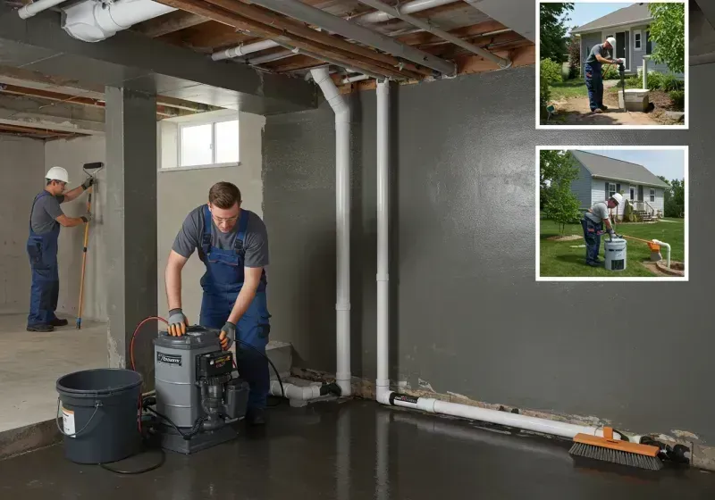 Basement Waterproofing and Flood Prevention process in Frederic, WI